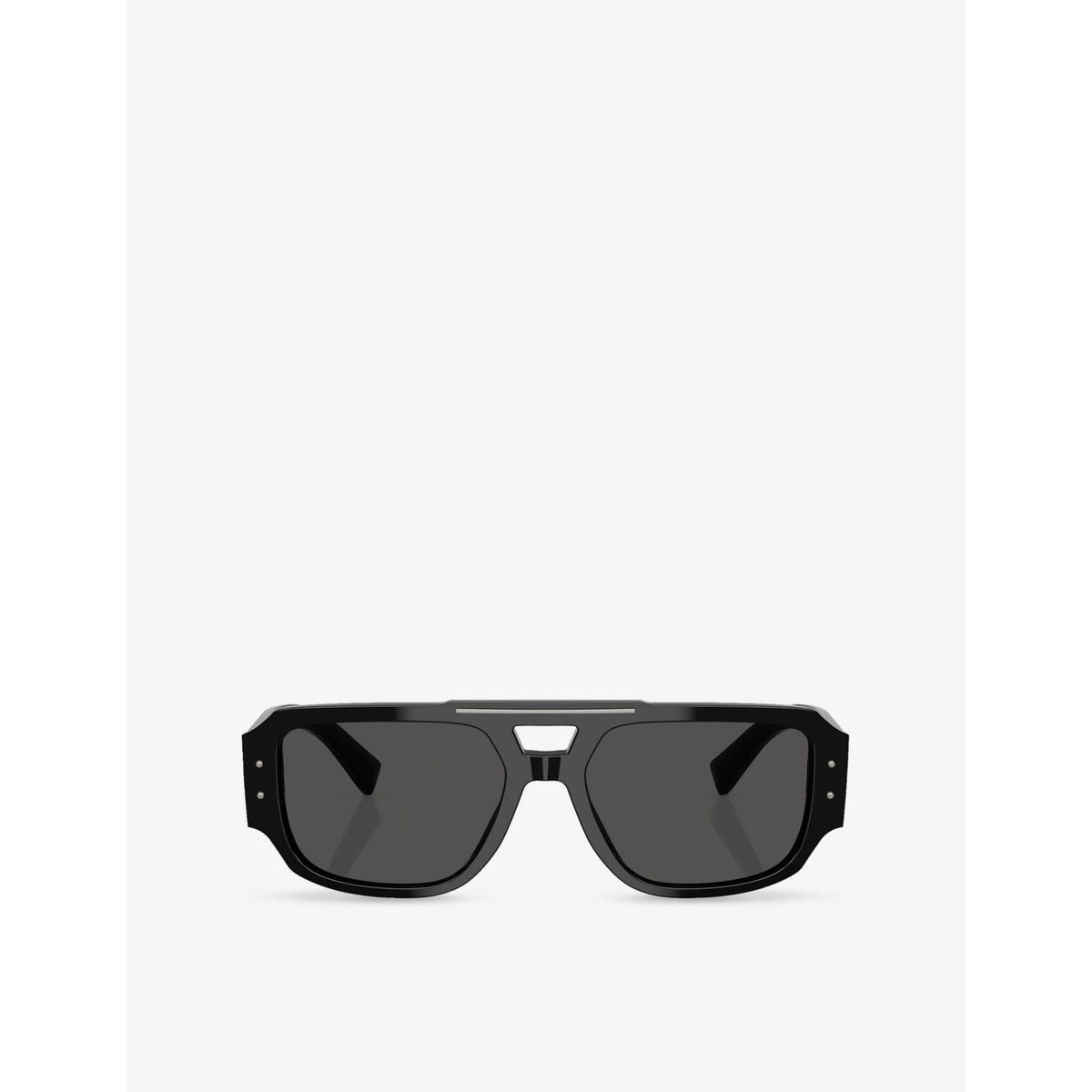 Dolce & Gabbana pilot-frame acetate sunglasses with gold hardware - British product