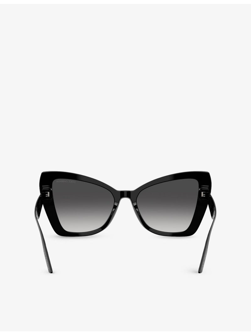 Dolce & Gabbana cat-eye acetate sunglasses DG4489 (British brand)