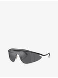 Ferrari FH1015 irregular-frame metal sunglasses, imported from the UK