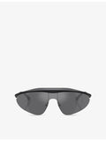 Ferrari FH1015 irregular-frame metal sunglasses, imported from the UK