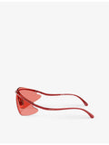 Ferrari FH1015 irregular metal frame sunglasses, imported from the UK