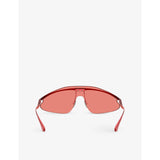 Ferrari FH1015 irregular metal frame sunglasses, imported from the UK