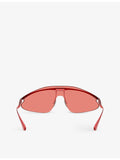 Ferrari FH1015 irregular metal frame sunglasses, imported from the UK