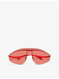 Ferrari FH1015 irregular metal frame sunglasses, imported from the UK