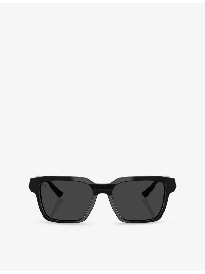 Ferrari square-frame acetate sunglasses FH2011U (British brand)