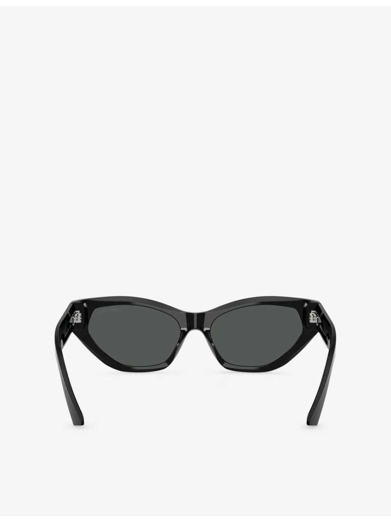 Jimmy Choo sunglasses cat-eye acetate 55mm, imported from the UK