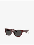 Jimmy Choo pillow-frame acetate sunglasses - British product
