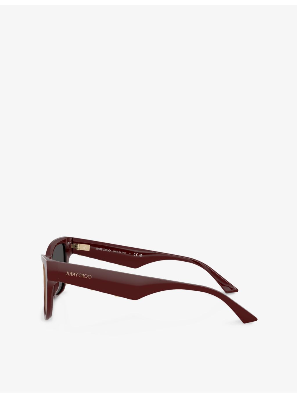 Jimmy Choo pillow-frame acetate sunglasses - British product