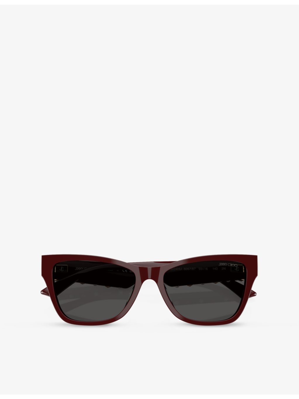 Jimmy Choo pillow-frame acetate sunglasses - British product