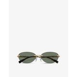Michael Kors MK1151 Manchester rimless sunglasses, UK version