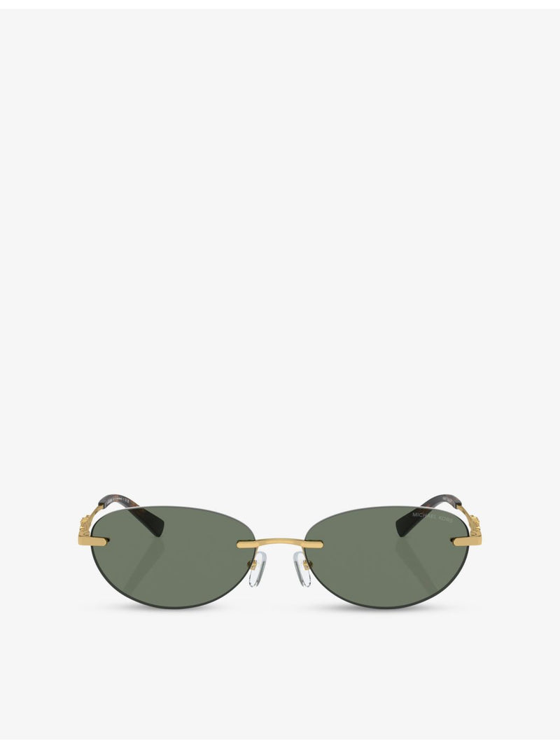 Michael Kors MK1151 Manchester rimless sunglasses, UK version