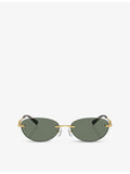 Michael Kors MK1151 Manchester rimless sunglasses, UK version
