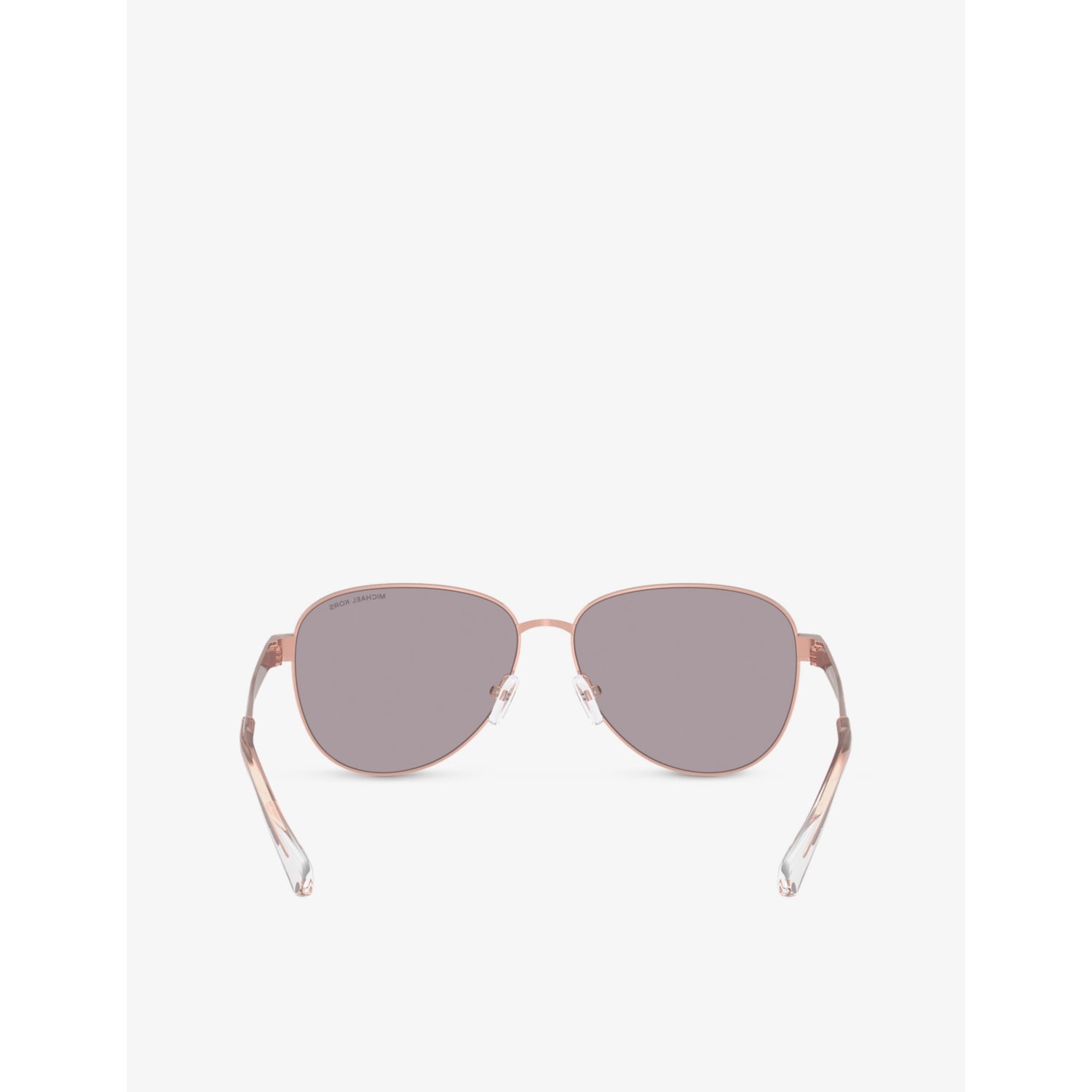 Michael Kors sunglasses pilot frame metal rose-gold - British product
