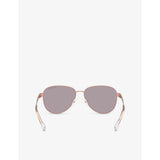 Michael Kors sunglasses pilot frame metal rose-gold - British product