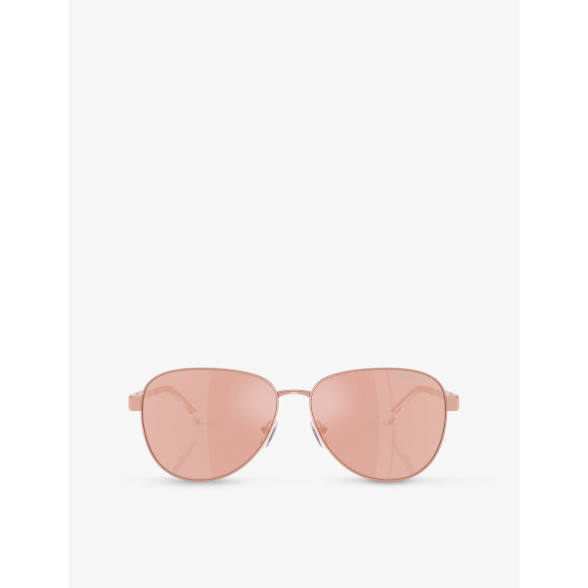 Michael Kors sunglasses pilot frame metal rose-gold - British product