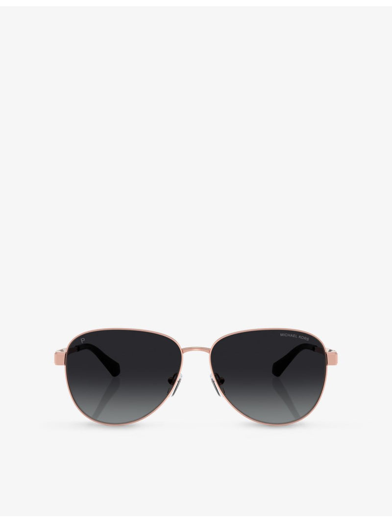 Michael Kors MK1160 pilot-frame metal sunglasses - British product