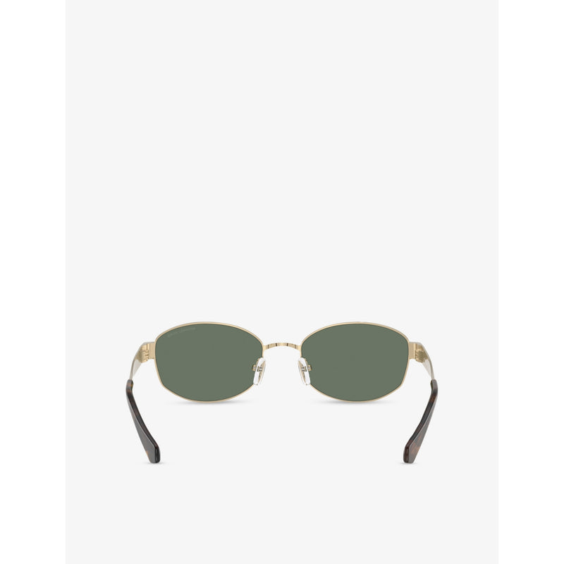 Michael Kors metal sunglasses oval frame, imported from the UK
