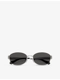 Michael Kors oval metal sunglasses MK1161, imported from the UK