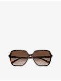 Michael Kors Jasper square-frame acetate sunglasses - British product