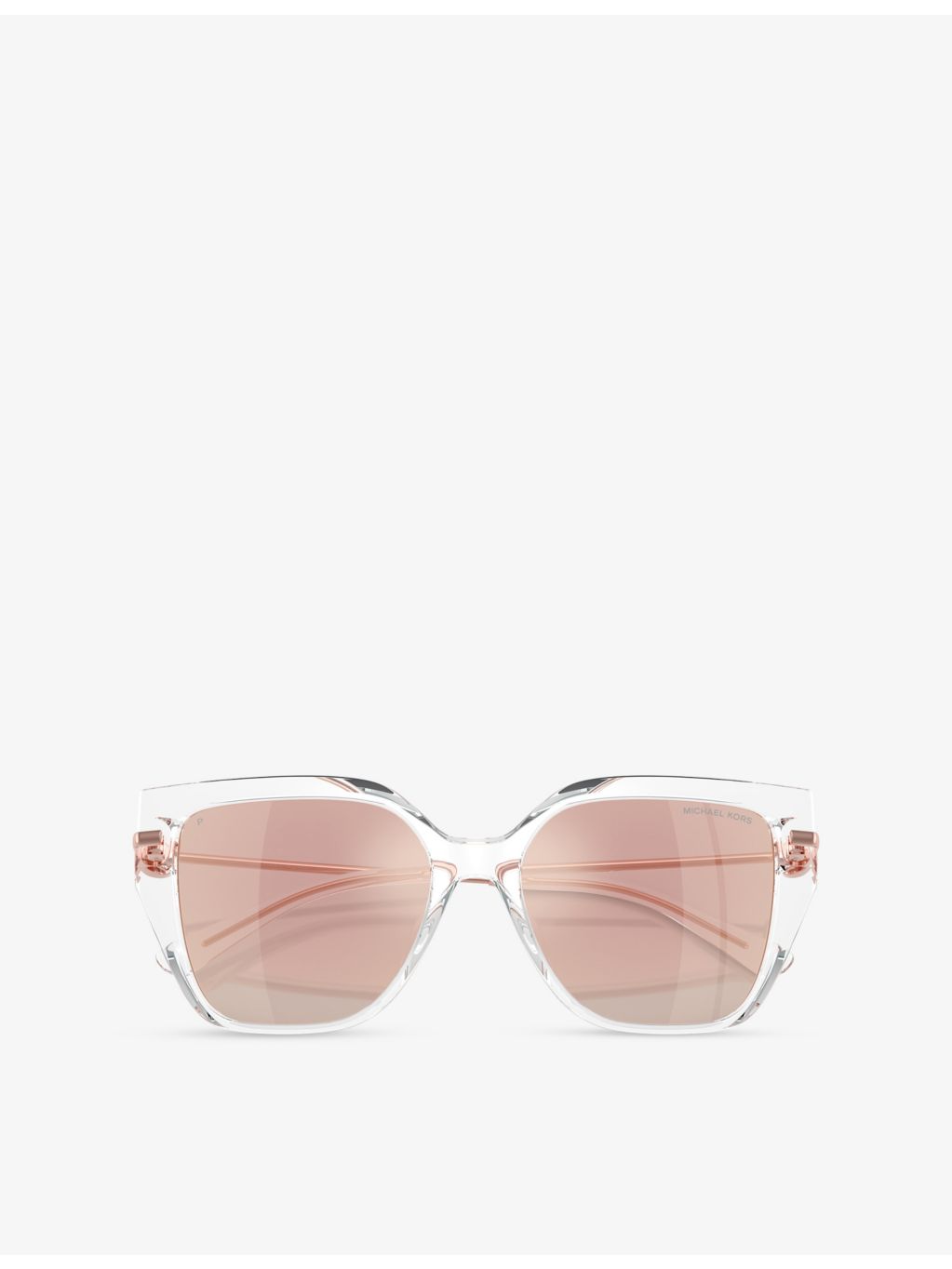 Michael Kors MK2231U square injected sunglasses with polarised lenses, UK version