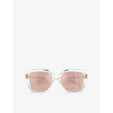 Michael Kors MK2231U square injected sunglasses with polarised lenses, UK version
