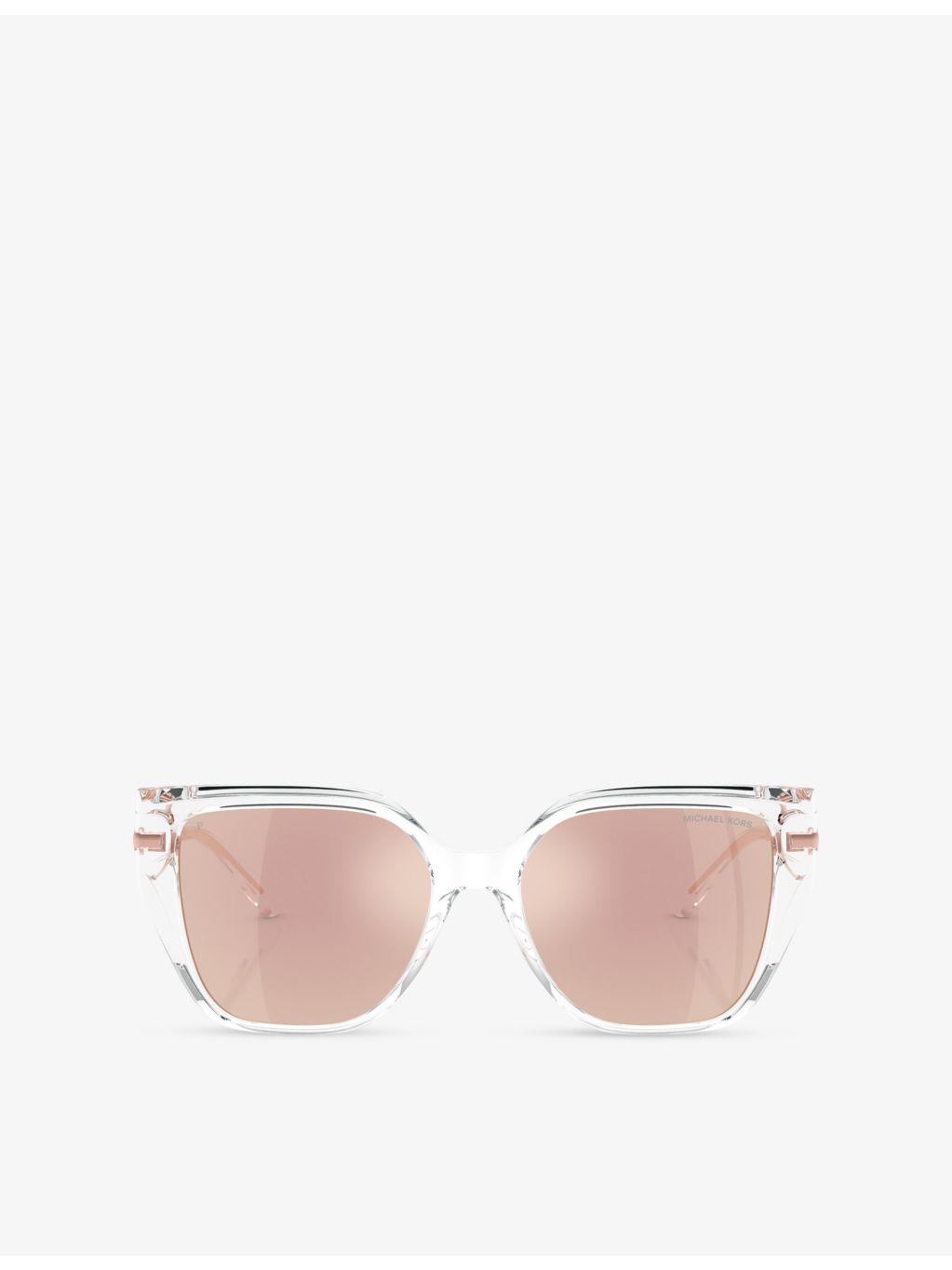 Michael Kors MK2231U square injected sunglasses with polarised lenses, UK version