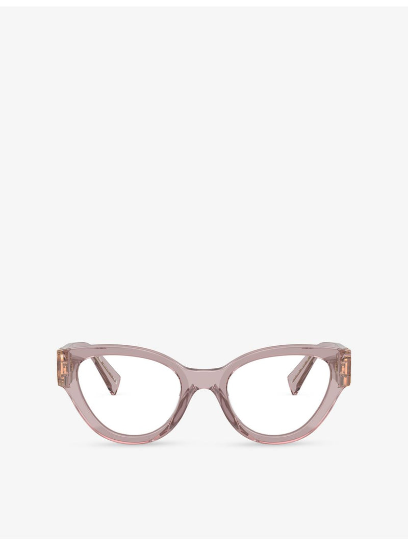 Miu Miu cat-eye acetate optical glasses clear lens - British product