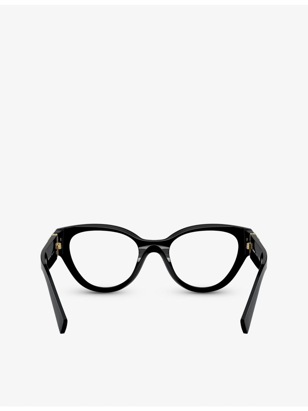 Miu Miu phantos frame acetate optical glasses, clear lenses - British product