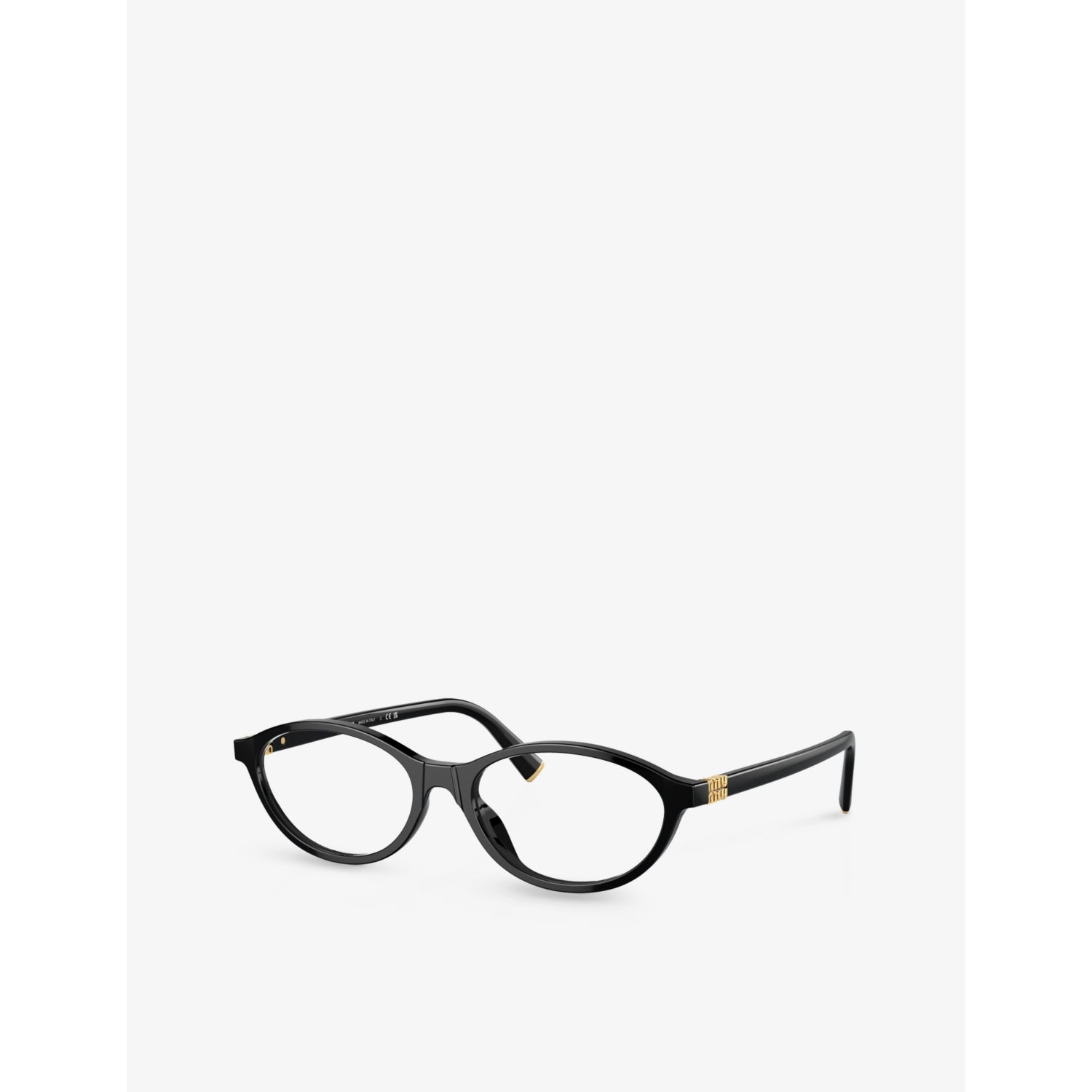 Miu Miu MU 09XV oval acetate optical glasses, imported from the UK
