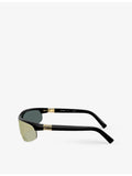 Miu Miu MU A02S oval-frame sunglasses - British product