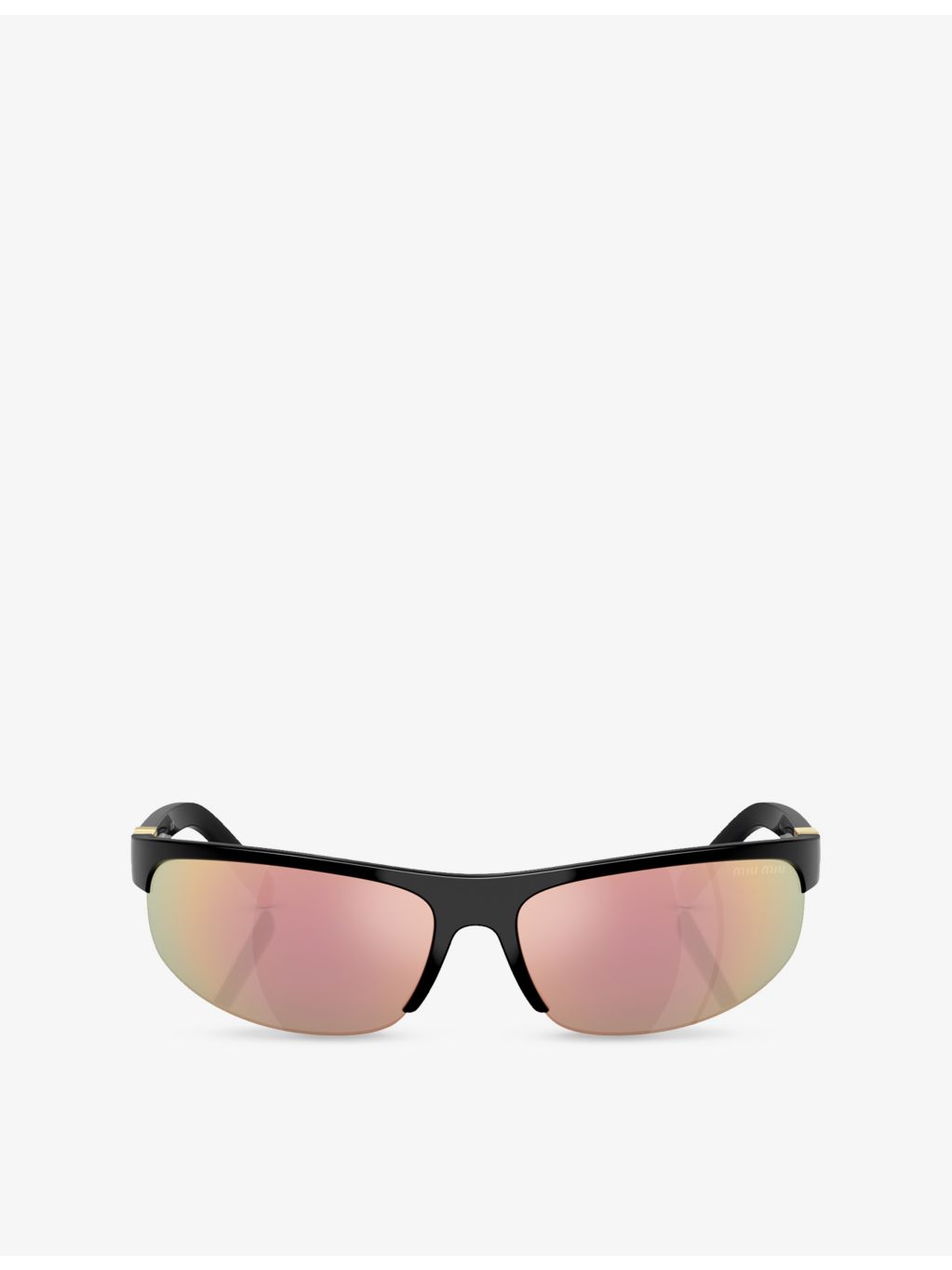 Miu Miu MU A02S oval-frame sunglasses - British product