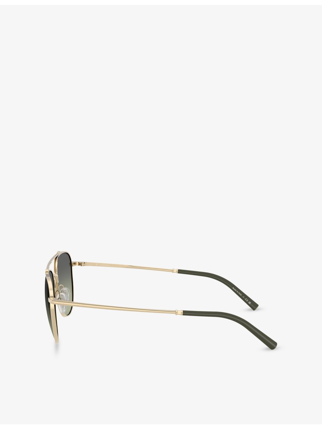Oliver Peoples metal pilot sunglasses gradient lenses, UK version
