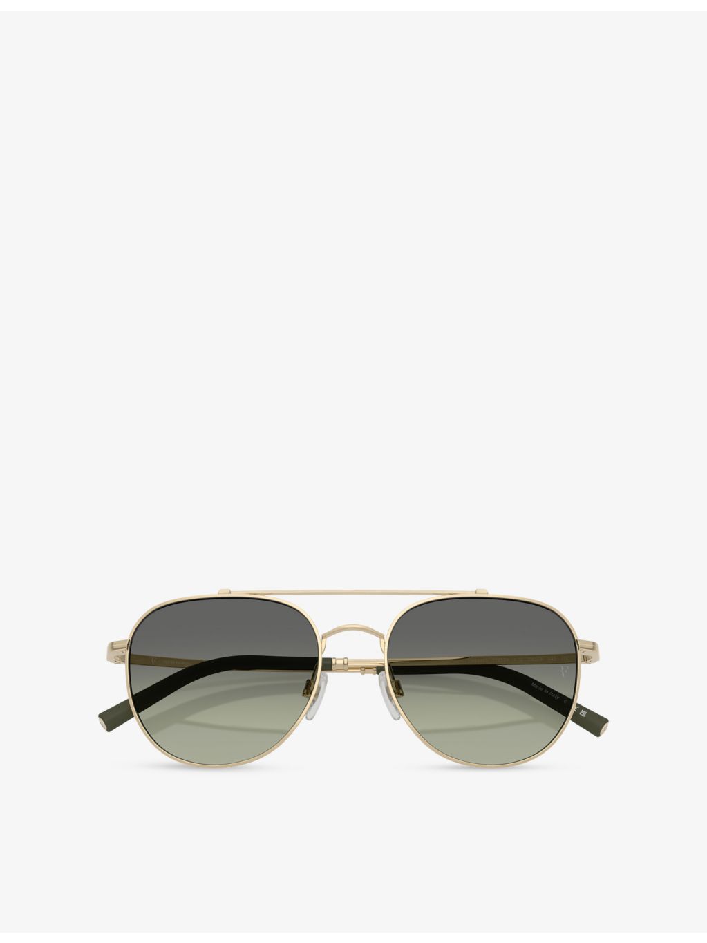 Oliver Peoples metal pilot sunglasses gradient lenses, UK version