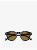 Oliver Peoples square-frame acetate sunglasses UV protection, UK version