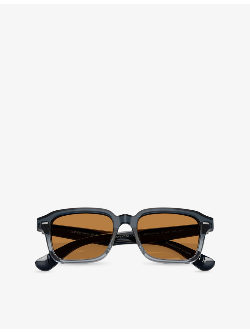 Oliver Peoples Errisson pillow-frame acetate sunglasses, imported from the UK