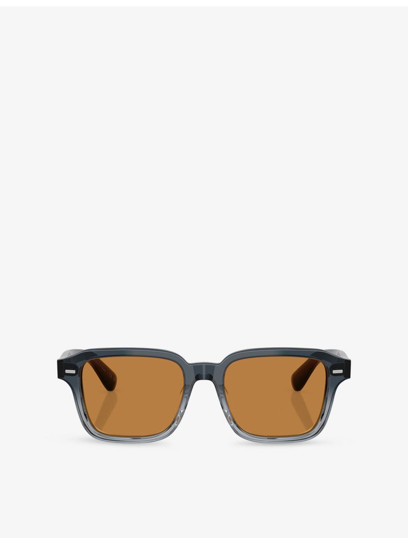 Oliver Peoples Errisson pillow-frame acetate sunglasses, imported from the UK