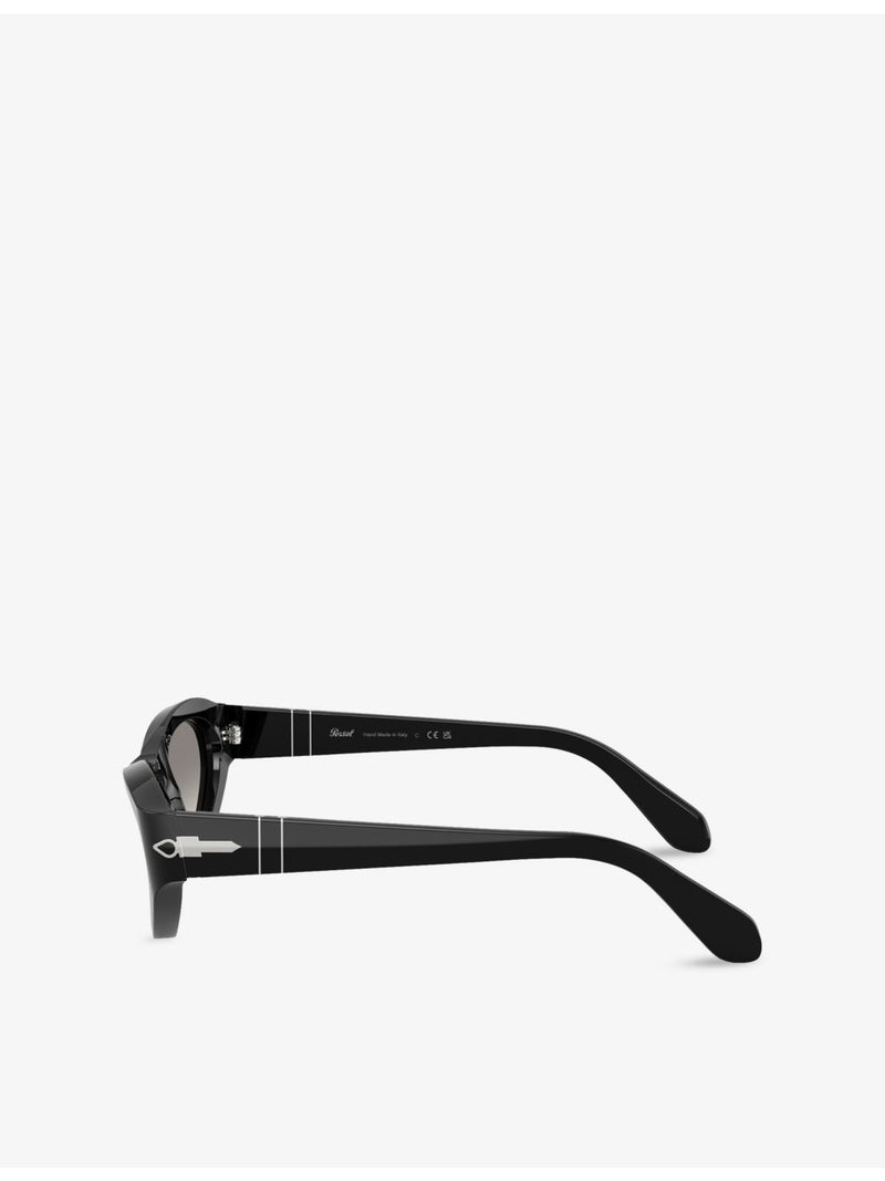 Persol pillow-frame acetate sunglasses PO0052S, imported from the UK