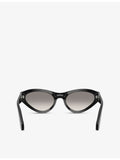 Persol pillow-frame acetate sunglasses PO0052S, imported from the UK
