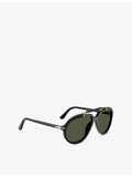 Persol pilot-frame acetate sunglasses PO0202S, imported from the UK