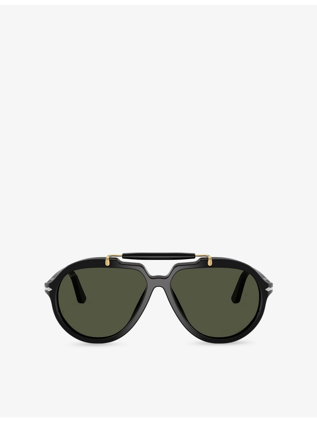 Persol pilot-frame acetate sunglasses PO0202S, imported from the UK