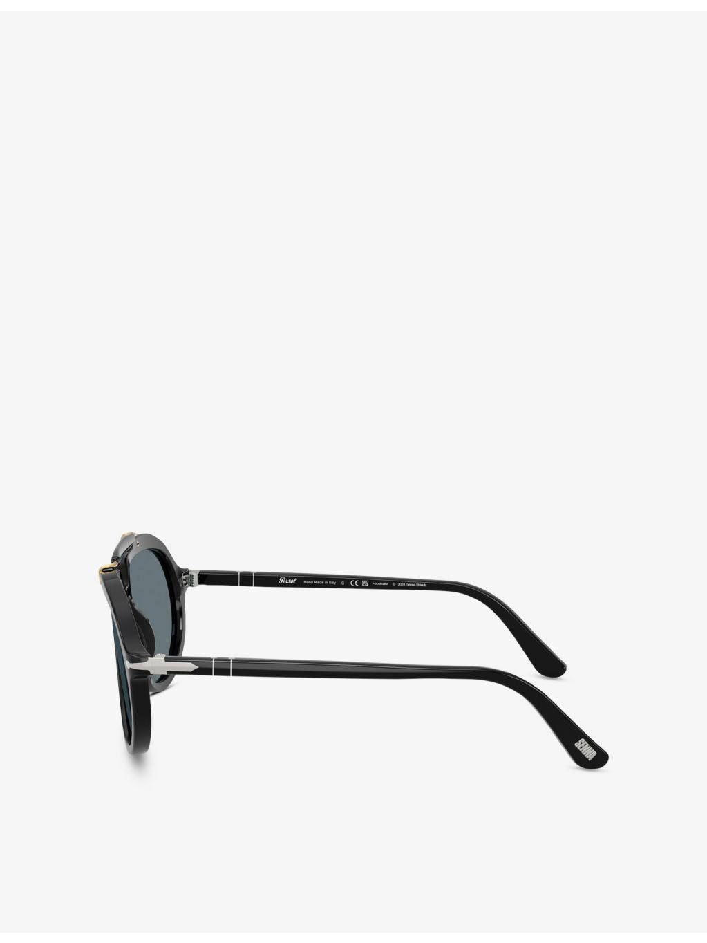 Persol Senna pilot-frame polarised acetate sunglasses (British brand)