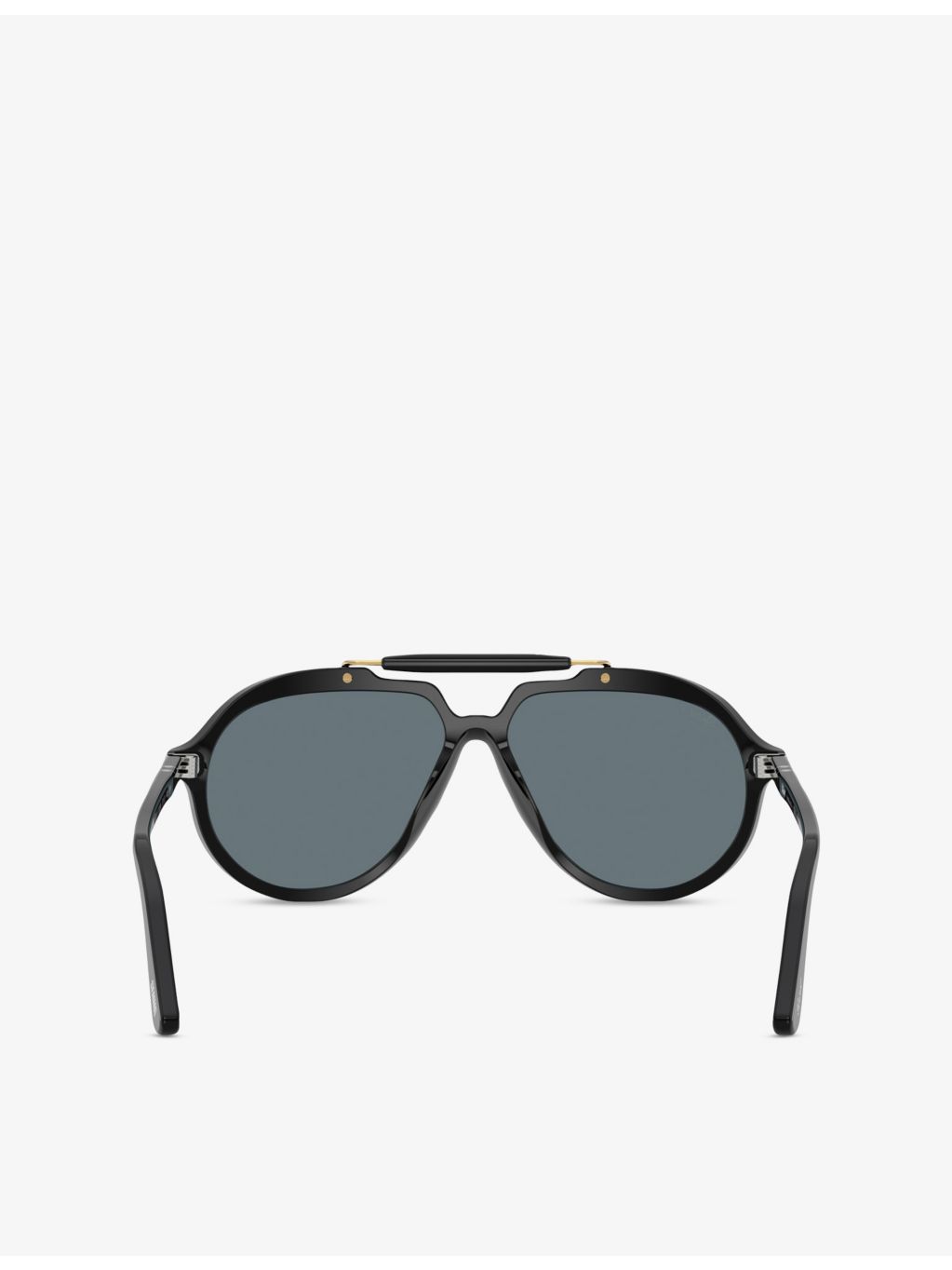 Persol Senna pilot-frame polarised acetate sunglasses (British brand)
