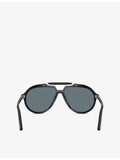 Persol Senna pilot-frame polarised acetate sunglasses (British brand)