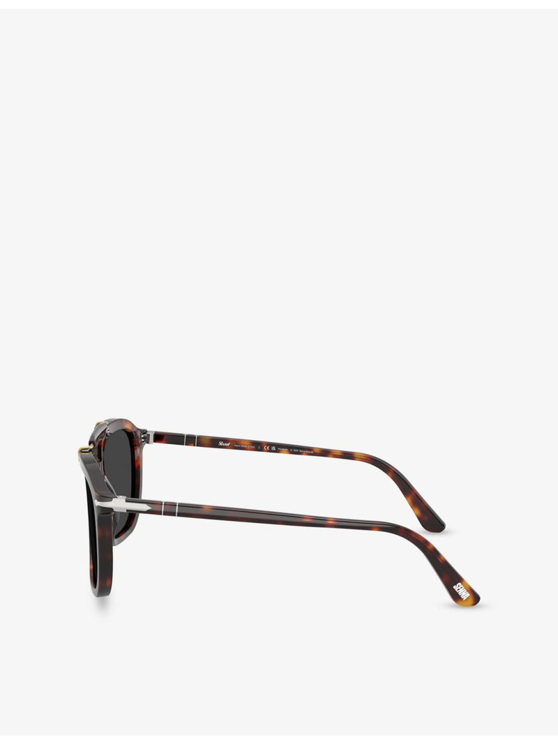 Persol square-frame acetate sunglasses PO0203S (British brand)