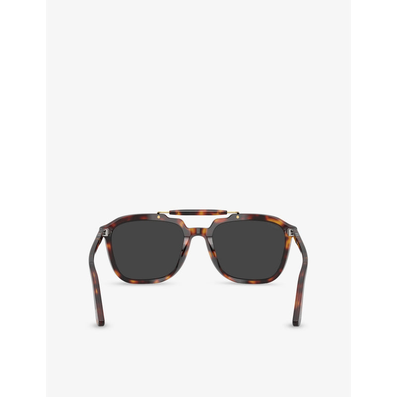 Persol square-frame acetate sunglasses PO0203S (British brand)