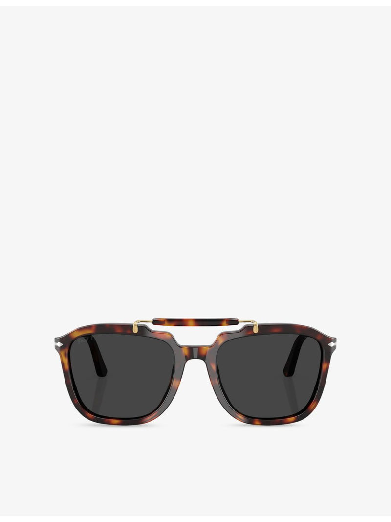 Persol square-frame acetate sunglasses PO0203S (British brand)