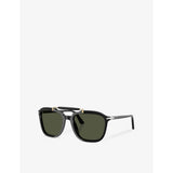 Persol PO0203S square-frame acetate sunglasses (British brand)