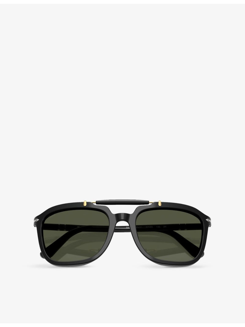 Persol PO0203S square-frame acetate sunglasses (British brand)