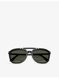 Persol PO0203S square-frame acetate sunglasses (British brand)
