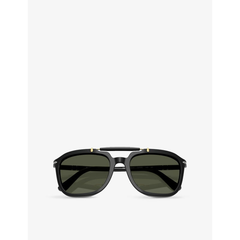 Persol PO0203S square-frame acetate sunglasses (British brand)